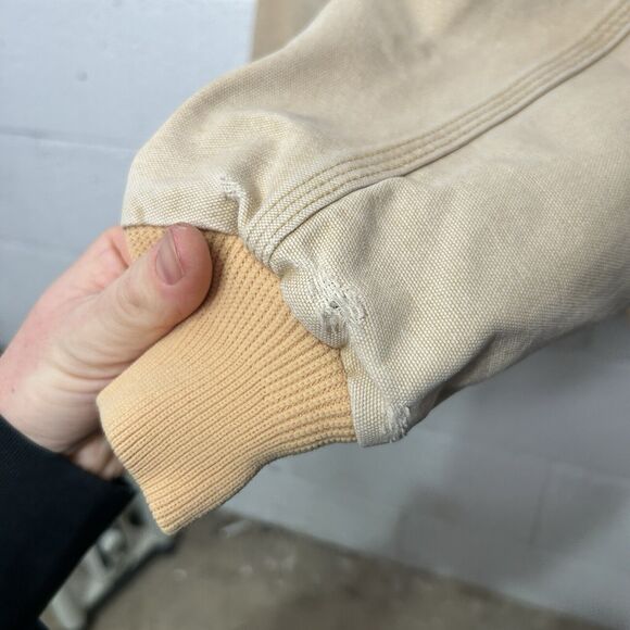 Vintage Carhartt Quilt-Lined Santa Fe Jacket “Wheat” J14 WET - Picture 6 of 11